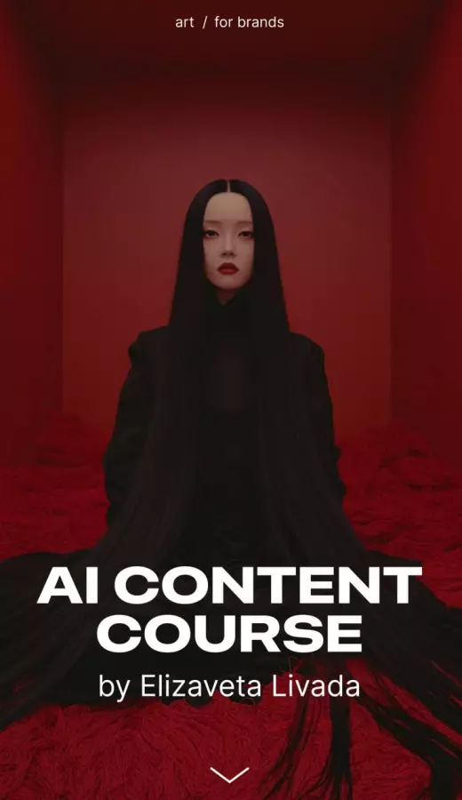 Елизавета Ливада - AI content course